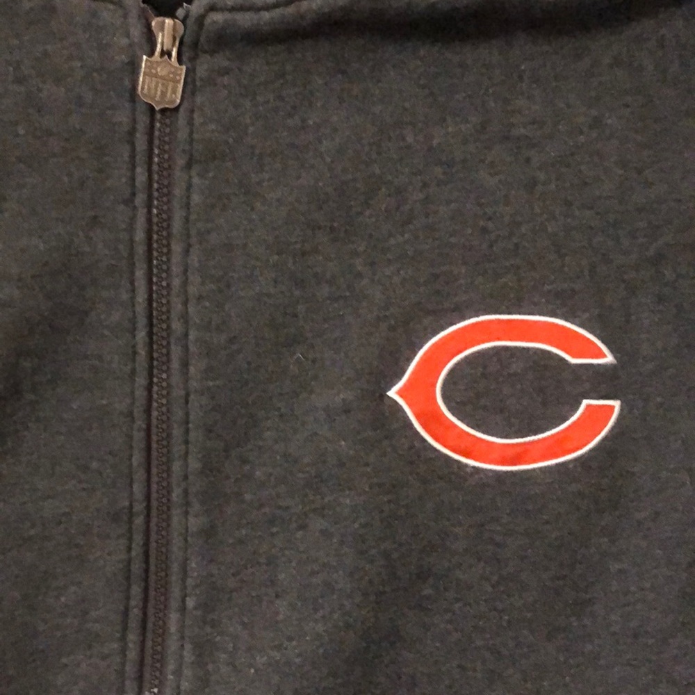 Chicago Bears NFL Pro Line Sherpa Lined Zip Jacket